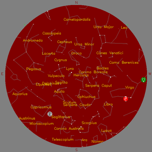 Sky Chart - click to enlarge