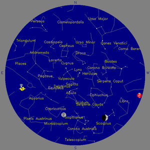 Sky Chart - click to enlarge