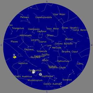 Sky Chart - click to enlarge