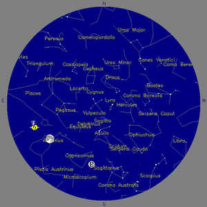 Sky Chart - click to enlarge