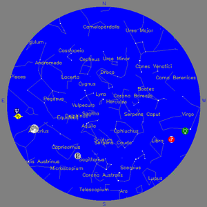 Sky Chart - click to enlarge