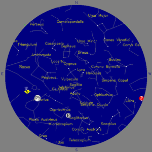 Sky Chart - click to enlarge