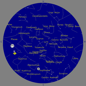 Sky Chart - click to enlarge