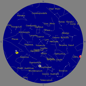 Sky Chart - click to enlarge