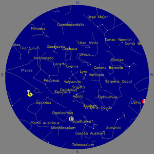 Sky Chart - click to enlarge