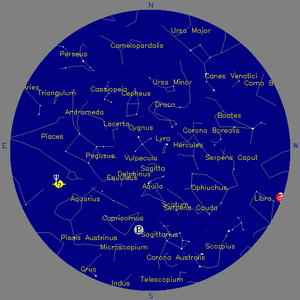 Sky Chart - click to enlarge