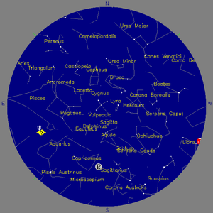 Sky Chart - click to enlarge