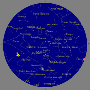 Sky Chart - click to enlarge