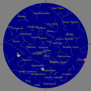 Sky Chart - click to enlarge