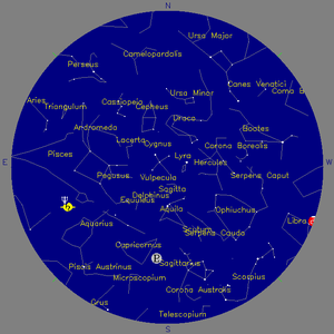 Sky Chart - click to enlarge
