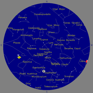 Sky Chart - click to enlarge