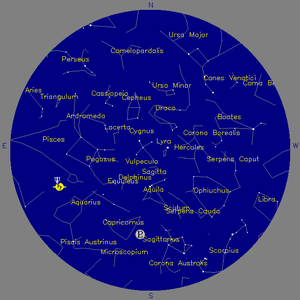 Sky Chart - click to enlarge