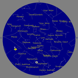Sky Chart - click to enlarge