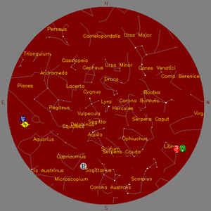 Sky Chart - click to enlarge