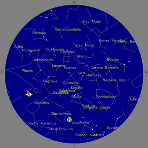 Sky Chart - click to enlarge
