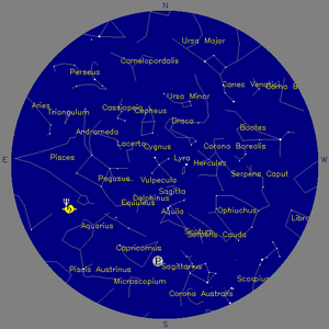 Sky Chart - click to enlarge