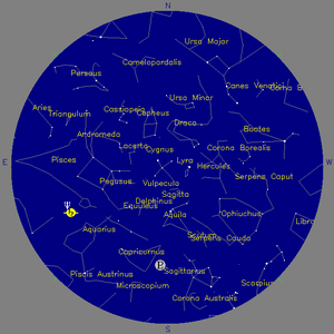 Sky Chart - click to enlarge