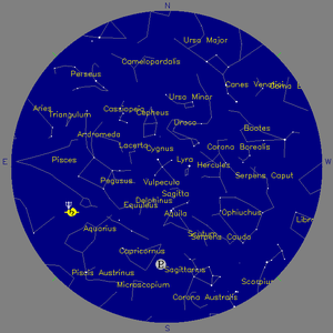 Sky Chart - click to enlarge