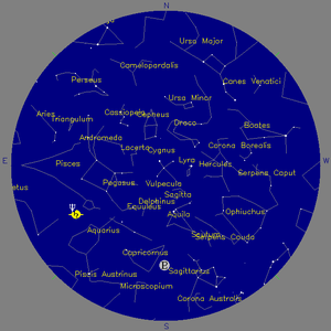 Sky Chart - click to enlarge