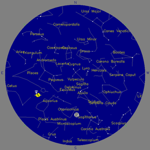 Sky Chart - click to enlarge