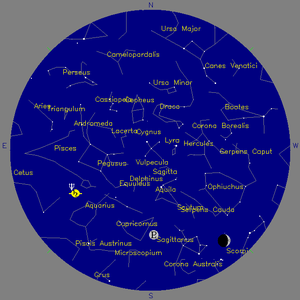 Sky Chart - click to enlarge
