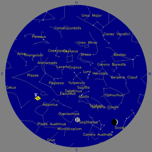 Sky Chart - click to enlarge