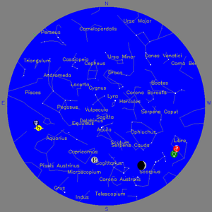 Sky Chart - click to enlarge