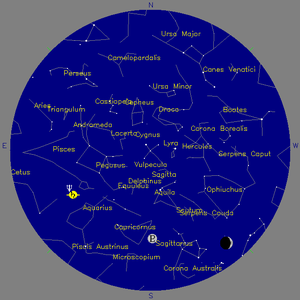Sky Chart - click to enlarge