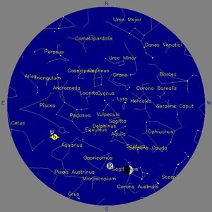 Sky Chart - click to enlarge