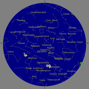 Sky Chart - click to enlarge