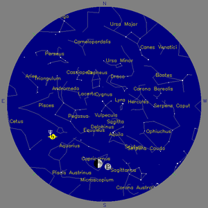 Sky Chart - click to enlarge