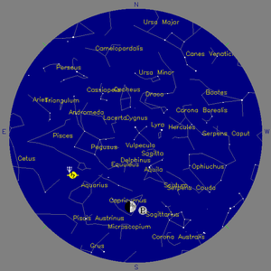 Sky Chart - click to enlarge
