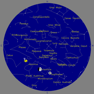 Sky Chart - click to enlarge