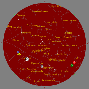 Sky Chart - click to enlarge