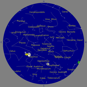 Sky Chart - click to enlarge