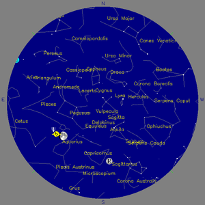 Sky Chart - click to enlarge