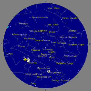 Sky Chart - click to enlarge