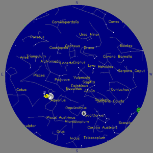 Sky Chart - click to enlarge