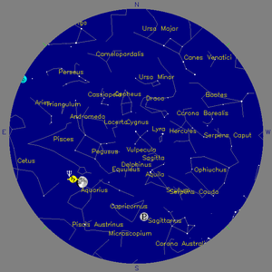 Sky Chart - click to enlarge