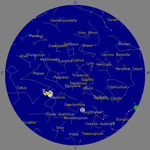 Sky Chart - click to enlarge