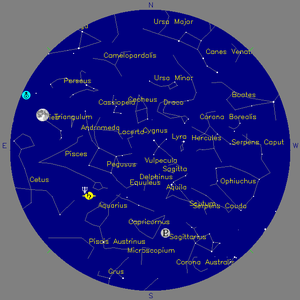 Sky Chart - click to enlarge