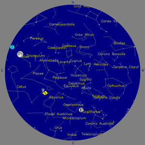 Sky Chart - click to enlarge