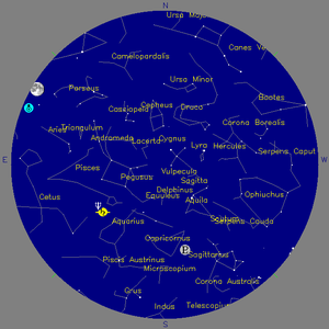 Sky Chart - click to enlarge