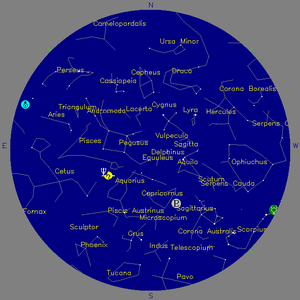 Sky Chart - click to enlarge