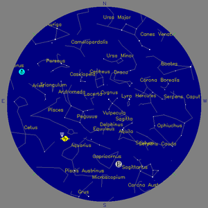 Sky Chart - click to enlarge