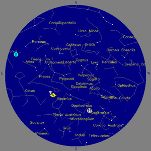 Sky Chart - click to enlarge