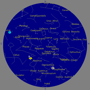 Sky Chart - click to enlarge