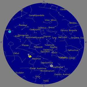 Sky Chart - click to enlarge