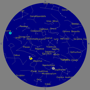 Sky Chart - click to enlarge