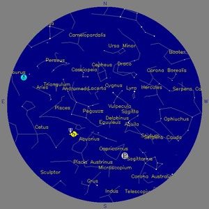 Sky Chart - click to enlarge